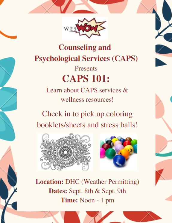 CAPS 101 WesWOW Flyer